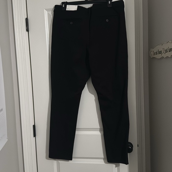 American Eagle black stretch NWT size 20 low rise pants - Picture 4 of 6